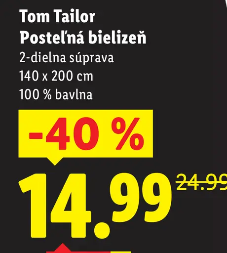 Tom Tailor Posteľná bielizeň