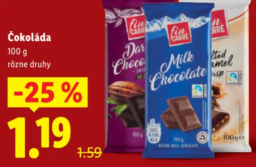 Fin Carre čokoláda