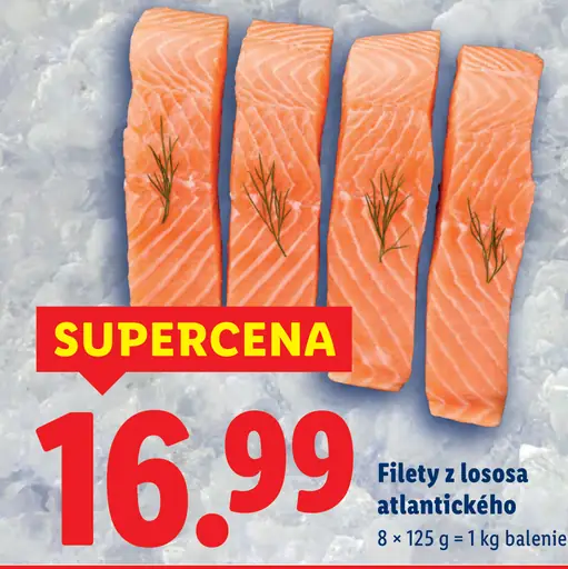 Filety z lososa atlantického