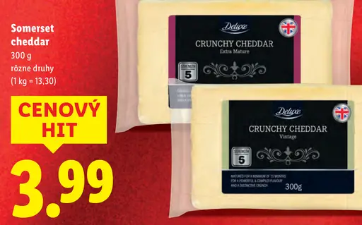 Deluxe Crunchy cheddar