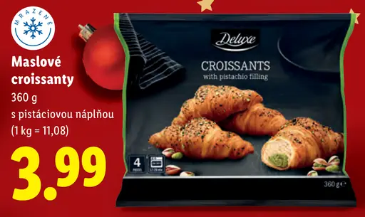 Deluxe Maslové croissanty