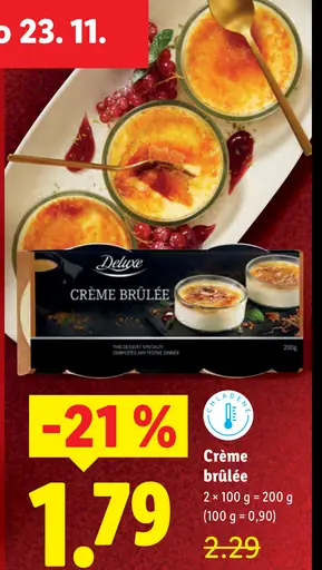 Deluxe Crème brûlée