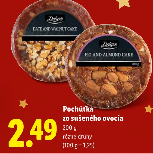 Deluxe Pochúťka zo sušeného ovocia
