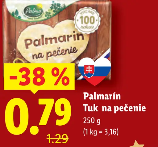 Palmarin tuk na pečenie