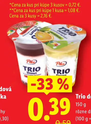 Trio dezert
