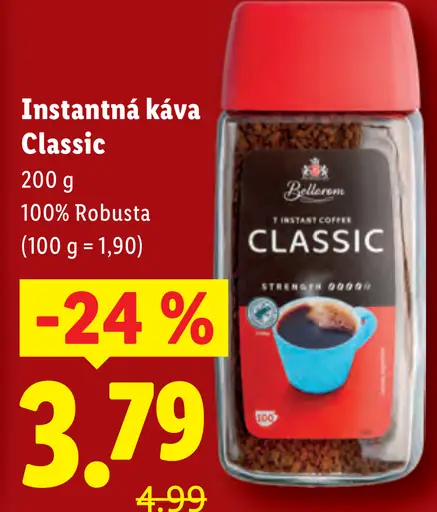 Bellarom Instantná káva Classic