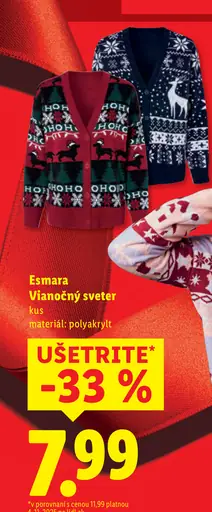 Esmara Vianočný sveter