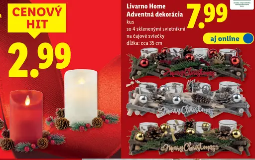 Livarno Home Adventná dekorácia