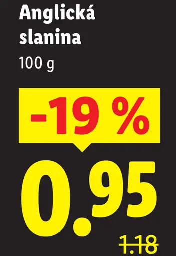 Pikok Anglická slanina