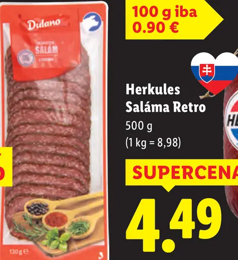 Herkules Saláma Retro