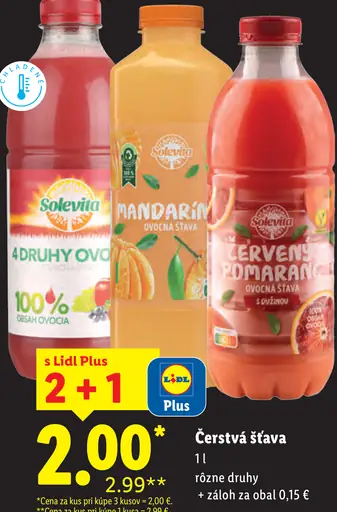 Solevita Čerstvá šťava