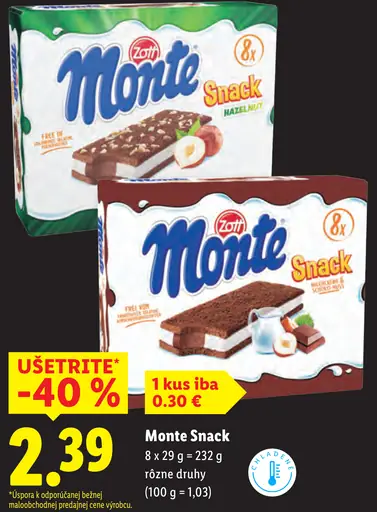 Zott Monte Snack