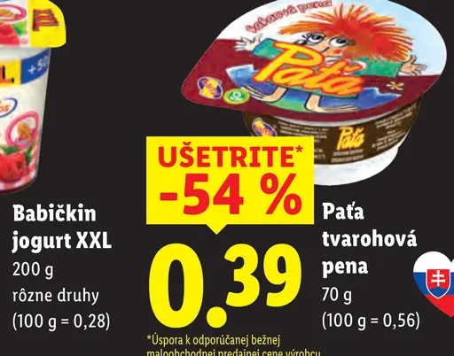 Babičkin jogurt XXL