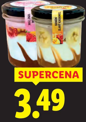 Remeselný jogurt v skle