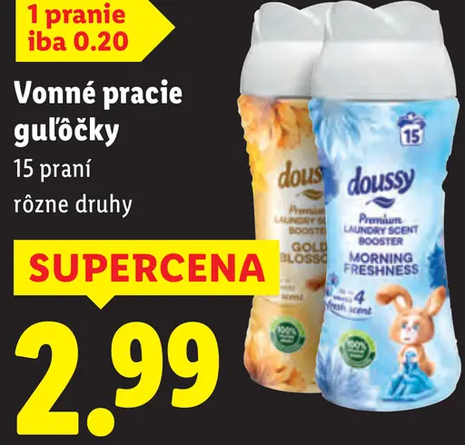 Doussy Vonné pracie guľôčky