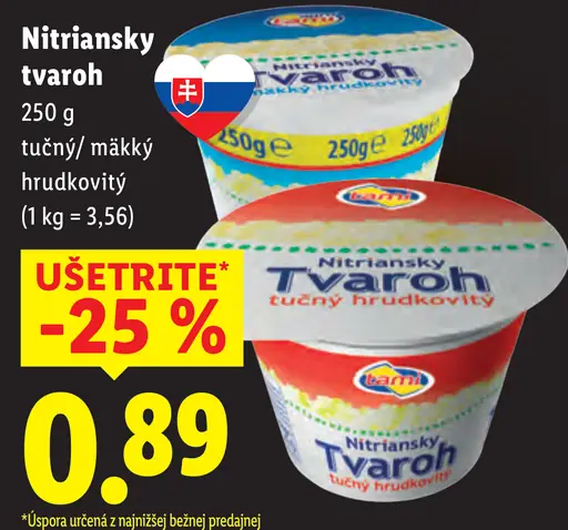 Pilos nitriansky tvaroh