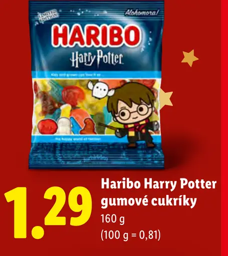 Haribo Harry Potter gumové cukríky