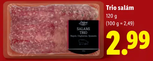 Deluxe Trio salám