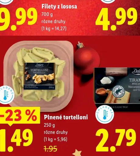 Deluxe Plnené Tortelloni