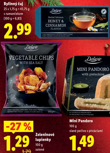 Deluxe Bylinný čaj s rumančekom