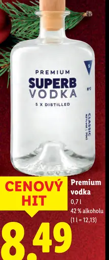 Premium vodka