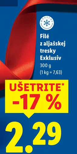 Radoma Filé z aljašskej tresky