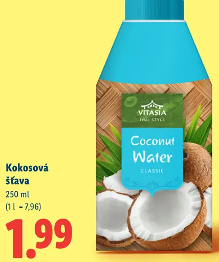 Vitasia Kokosová šťava