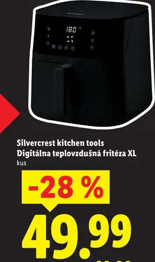 Silvercrest kitchen tools Digitálna teplovzdušná fritéza XL