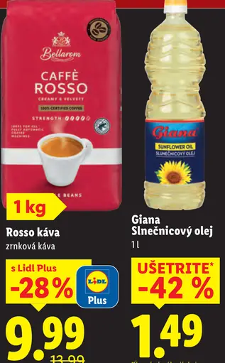 Belbake Rosso káva zrnová káva