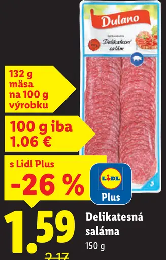 Dulano Delikatesná saláma