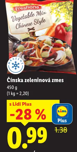 Freshona Čínska zeleninová zmes