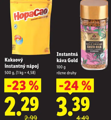 Hopa Cao Kakaový instantný nápoj