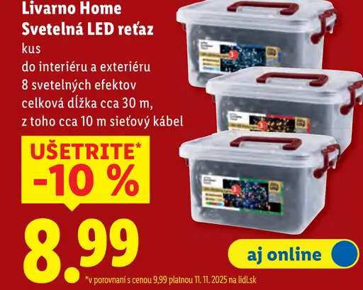 Livarno Home Svetelná LED reťaz