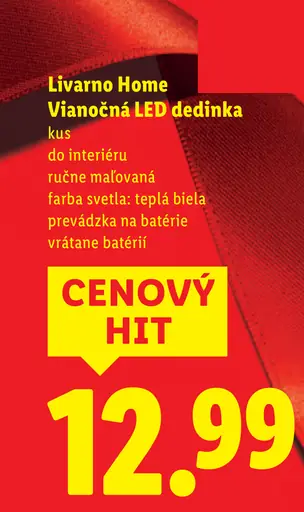 Livarna Home Vianočná LED dedinka
