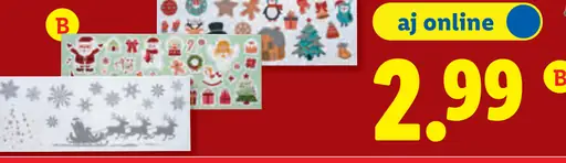 Livarna Home Vianočné nálepky na okno