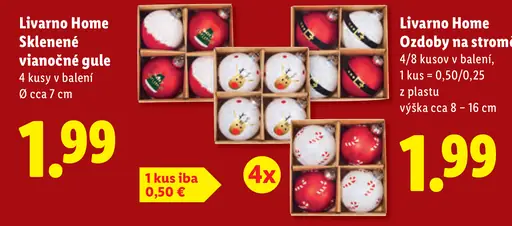 Livarno Home Vianočné gule