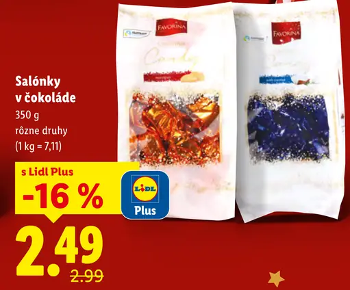 Salónky v čokoláde