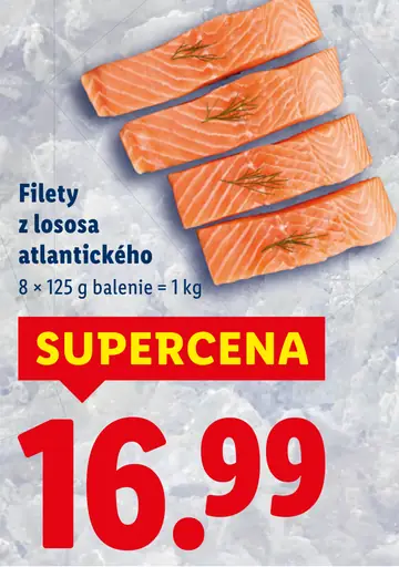 Filety z lososa atlantického