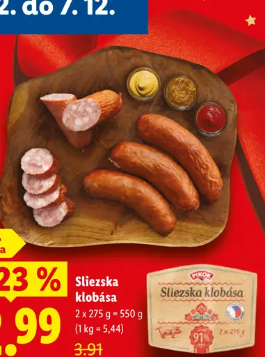 Pikok Sliezska klobása