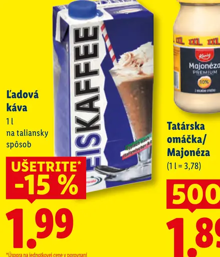 ISKAFÉ Ľadová káva