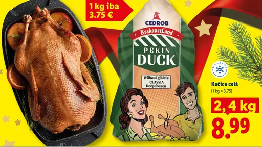 Cedrob Kačica celá