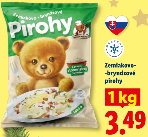 Zemiakovo-bryndzové Pirohy