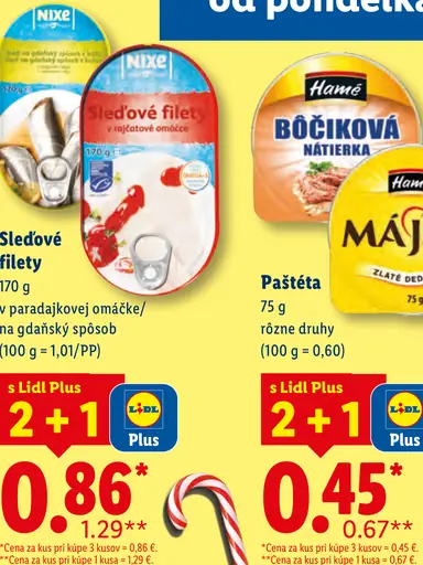 Nixe Sleďové filety