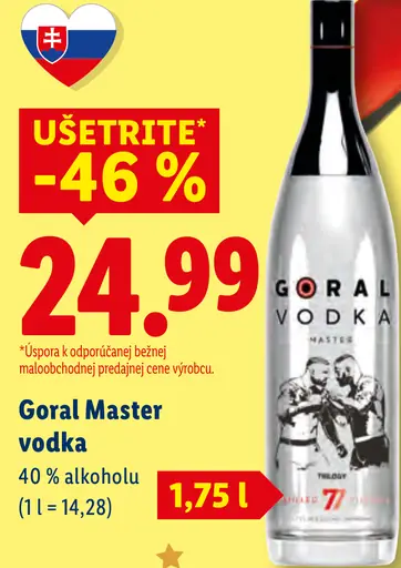 Goral vodka Master