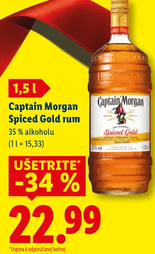 Captain Morgan Spiced Gold rum