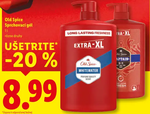 Old Spice sprchový gél