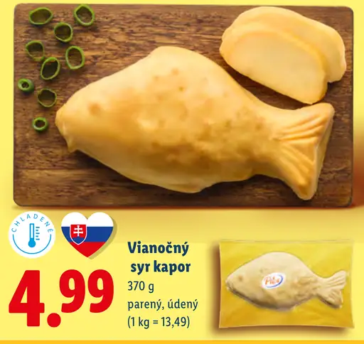 Vianočný syr kapor