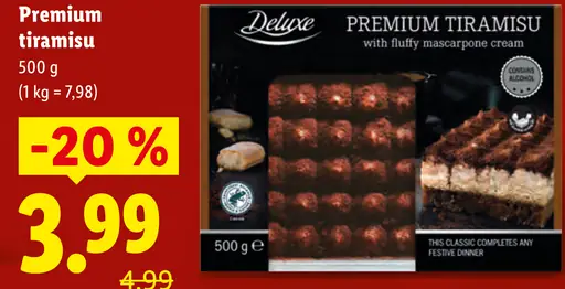 Deluxe Premium Tiramisu