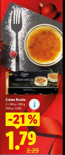 Deluxe Crème brûlée