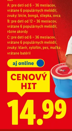 Baby Einstein Interaktívny hudobný nástroj